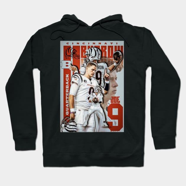 Joe Burrow 9 Hoodie by NFLapparel